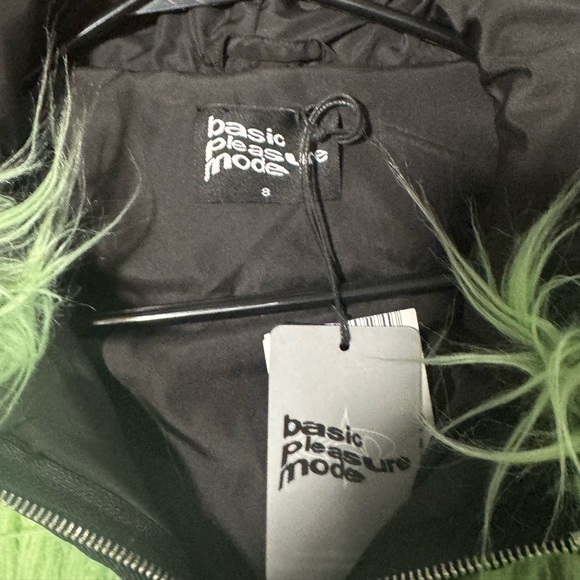 Basic Pleasure Mode x Subculture tundra monster rave jacket in slime green - Picture 3 of 8